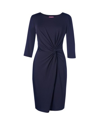 Neptune Stretch Dress - NAVY