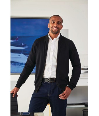 Columbus Zip Through Cardigan