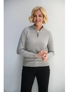 New Taylor 1/4 Zip Neck Ladies Jumper