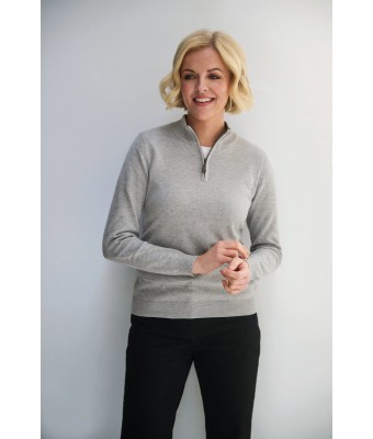 New Taylor 1/4 Zip Neck Ladies Jumper