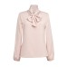 Andria Long Sleeve Pussy Bow Blouse