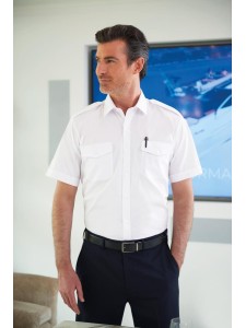 Olympus Classic Fit Short Sleeve Pilot Shirt