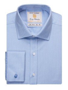 Prato Slim Fit L/S Shirt - Lt BLUE