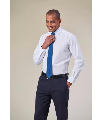 Reno Slim Fit, Classic Collar Long Sleeve Oxford Shirt