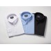 NEW Volterra Grandad Collar Long Sleeve Shirt 