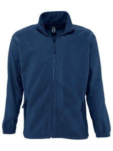 SOL'S  Mens North Fleece Jacket - NAVY