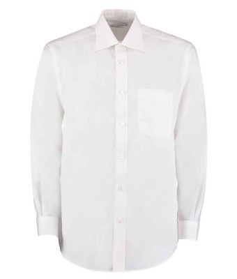 K/Kit Long Sleeve Classic Business Shirt - WHITE