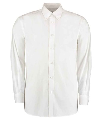 K/Kit Long Sleeve Classic Workforce Shirt - WHITE