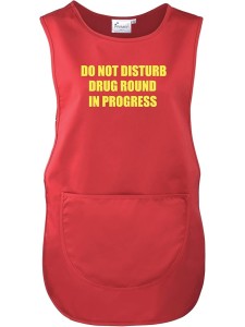 Premier Pocket Tabard - 'DRUG ROUND' 