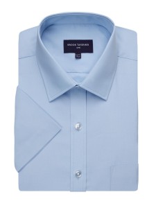 Vesta Short Sleeve Shirt - Lt BLUE