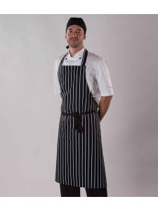 Dennys Stripe Bib Apron