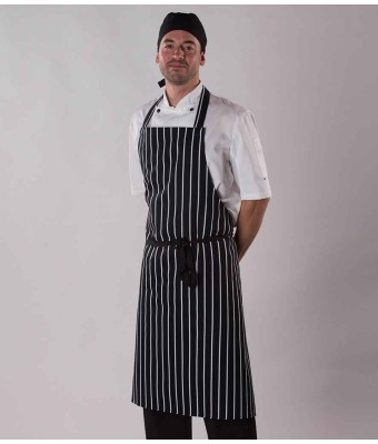 Dennys Stripe Bib Apron