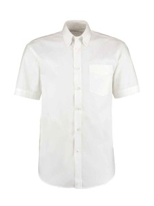 K/Kit Premium Short Sleeve Classic Oxford Shirt - WHITE