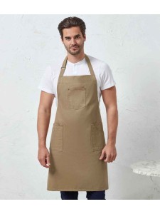 Premier Cotton Chino Bib Apron