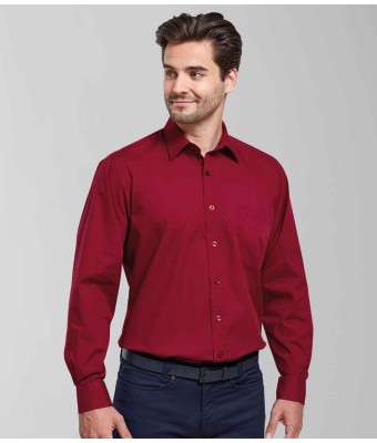 Premier Long Sleeve Poplin Shirt