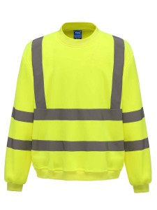 YK030 Yoko Hi-Vis Sweatshirt