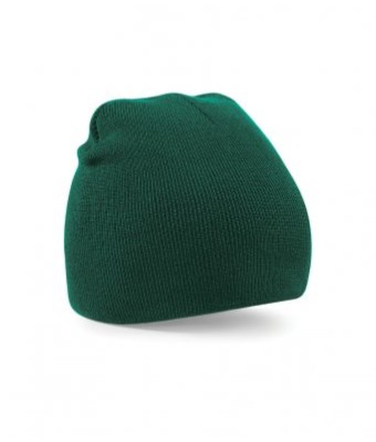 BB44 Knitted Beanie - BOTTLE GREEN - PLAIN