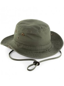 BB789 Sun Hat - OLIVE GREEN - PLAIN