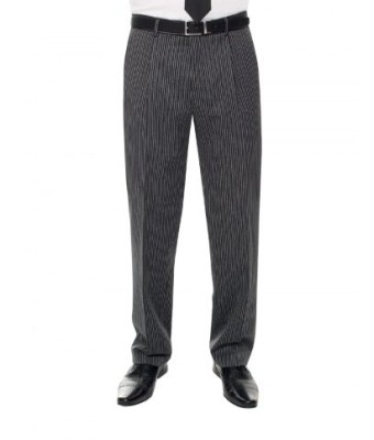 Principle Trouser (Grey Stripe)