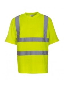YK010 Yoko Hi-Vis Short Sleeve T-Shirt - YELLOW - Stewarts GC LHB & EGOP YK010 Yoko Hi-Vis Short Sleeve T-Shirt - YELLOW - Stewarts GC LHB & EGOP