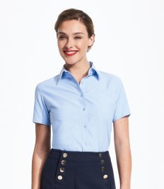 Oxford Shirts - Ladies Short Sleeve (10)
