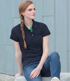 Poly/cotton Polos - Ladies Contrast (3)