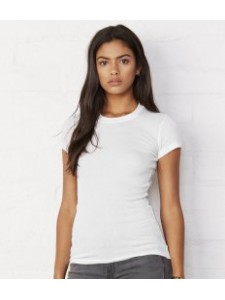 Bella Sheer Rib Longer Length T-Shirt