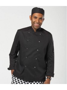 Dennys Long Sleeve Press Stud Chef's Jacket