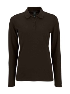 SOL'S Ladies Perfect Long Sleeve Piqué Polo Shirt