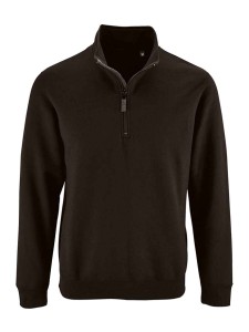 SOL'S Stan Contrast Zip Neck Sweatshirt