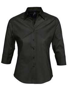 SOL'S Ladies Effect 3/4 Sleeve Fitted Shirt