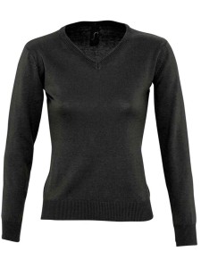 SOL'S Ladies Galaxy Cotton Acrylic V Neck Sweater