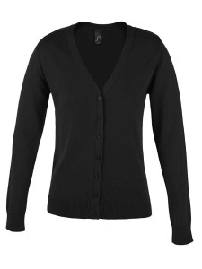 SOL'S Ladies Golden Cotton Acrylic V Neck Cardigan