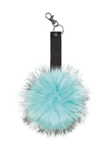Beechfield Faux Fur Pop Pom Key Ring