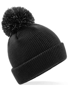Beechfield Kids Reflective Bobble Beanie