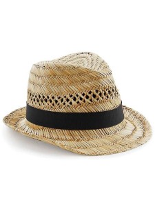 Beechfield Straw Summer Trilby