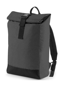 BagBase Reflective Roll-Top Backpack