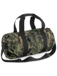 BagBase Camo Barrel Bag