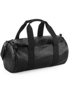 BagBase Faux Leather Barrel Bag