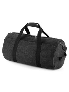 BagBase Vintage Canvas Barrel Bag