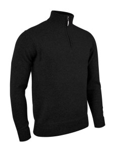 Glenmuir Zip Neck Lambswool Sweater