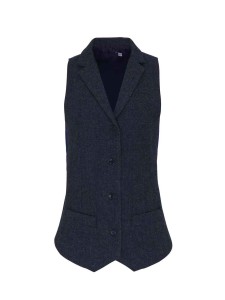 Premier Ladies Herringbone Waistcoat