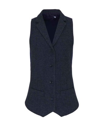 Premier Ladies Herringbone Waistcoat