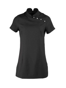 Premier Ladies Mika Short Sleeve Tunic - BLACK