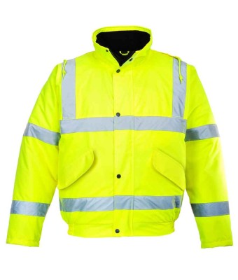 Portwest Hi-Vis Bomber Jacket - YELLOW
