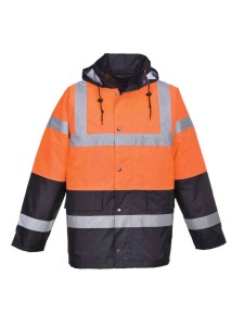 Portwest Hi-Vis Contrast Traffic Jacket