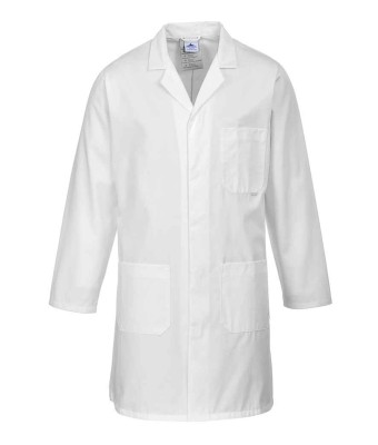 Portwest Standard Coat - WHITE