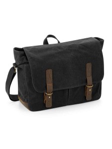 Quadra Heritage Waxed Canvas Messenger