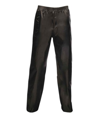 RG212 (TRW308) Regatta Pro Stormbreak Waterproof Overtrousers - BLACK - PLAIN