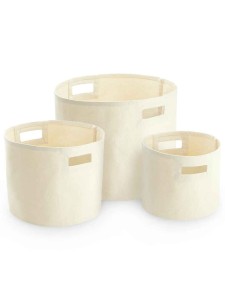 Westford Mill Canvas Storage Tubs